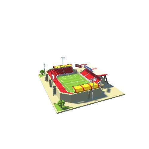 Low Poly Stadium